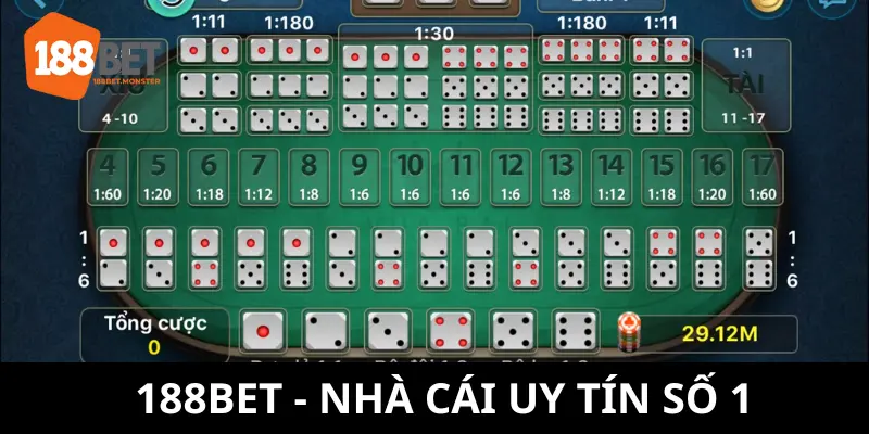 Tool Tài Xỉu Và Bí Quyết Chơi Hiệu Quả Tại 188bet 3 188bet là nhà cái uy tín trên thị trường cá cược