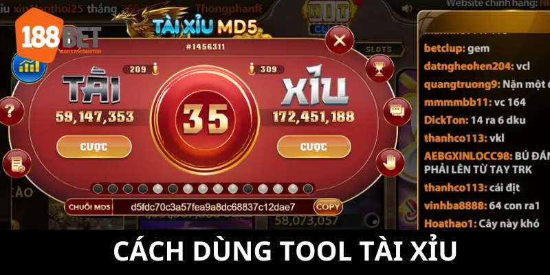 Tool Tài Xỉu Và Bí Quyết Chơi Hiệu Quả Tại 188bet 4 Cách dùng tool tài xỉu rất đơn giản