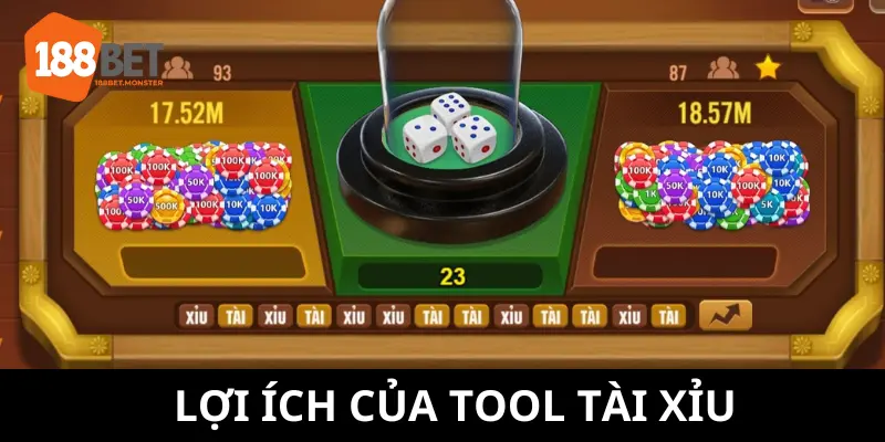 Tool Tài Xỉu Và Bí Quyết Chơi Hiệu Quả Tại 188bet 2 Tool tài xỉu giúp dự đoán kết quả tốt hơn