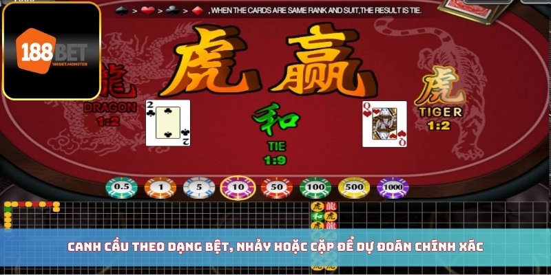 Rồng Hổ - Game Bài Đấu Trí Thú Vị Top Đầu Tại 188BET 4 Cầu bệt mang lại tỷ lệ chiến thắng cao dành cho hội viên